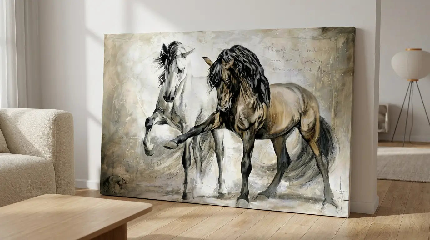 vægkunst : Retro vægkunst til ophæng – dekorativt