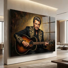 tableau johnny hallyday plexiglas brillant