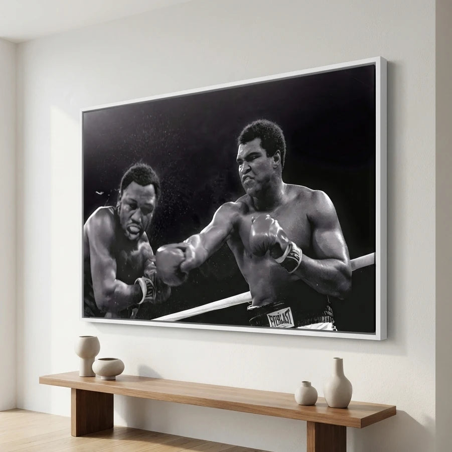 tableau mohamed ali frazier Boxe