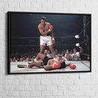 tableau muhammad ali victoire mythique boxe