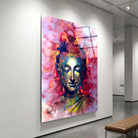 tableau mural bouddha rose ambiance zen