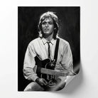 tableau portrait artistique goldman ambiance noir et blanc