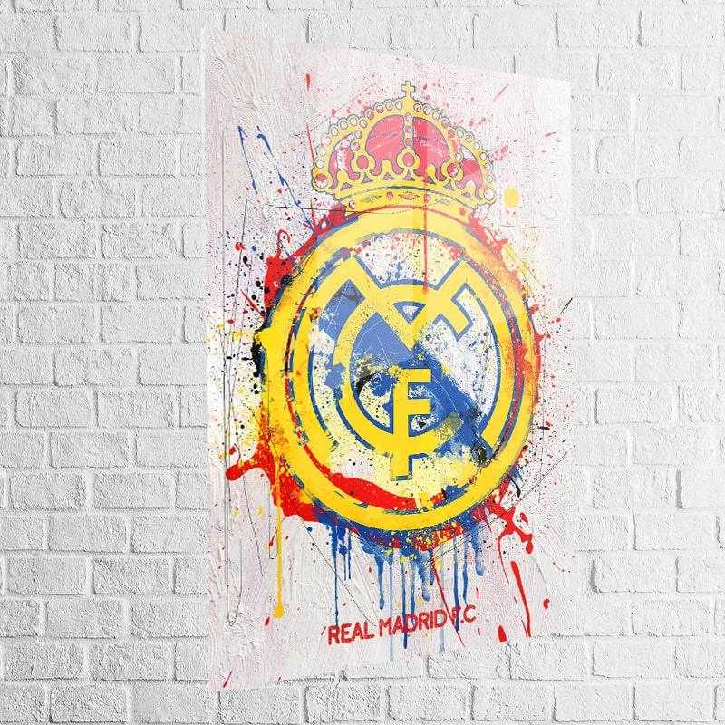 Tableau Real Madrid Graffiti - Montableaudeco