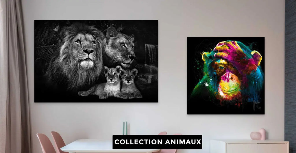 Tableau Animaux la collection