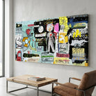 Tableau Street Art Basquiat In Italia - Tableau Street Art