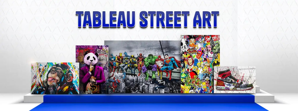 Tableau street art la collection Montableaudeco