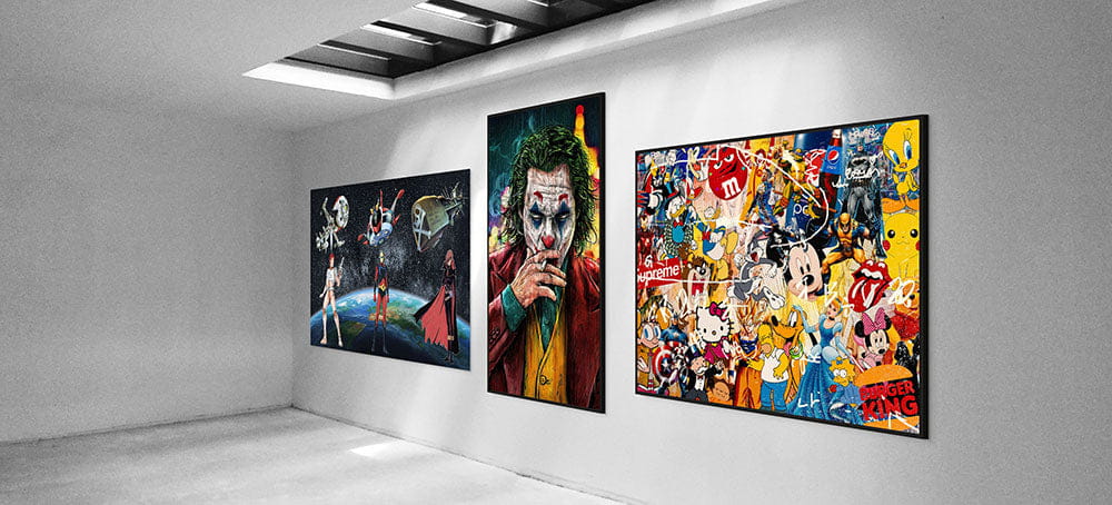 Tableau pop culture super héros