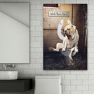 Tableau Les Chiens à la Toilette - Montableaudeco