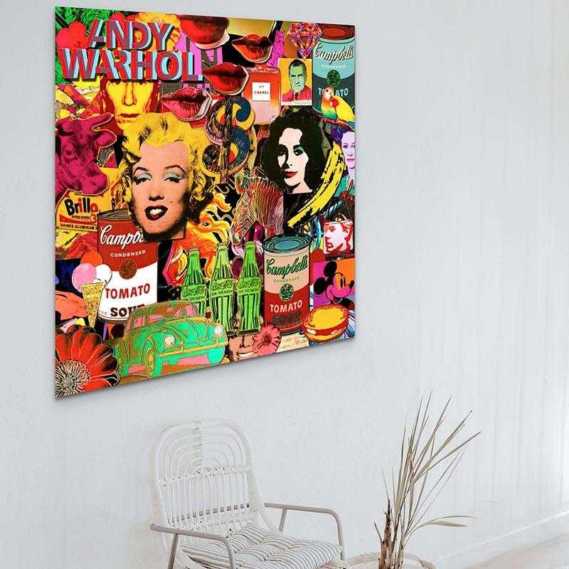 Tableau Pop Art Andy Warhol - Montableaudeco