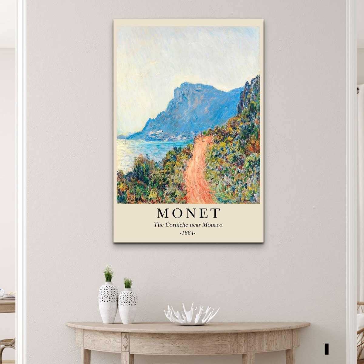 Affiche Claude Monet Vintage 9 Pièces - Montableaudeco