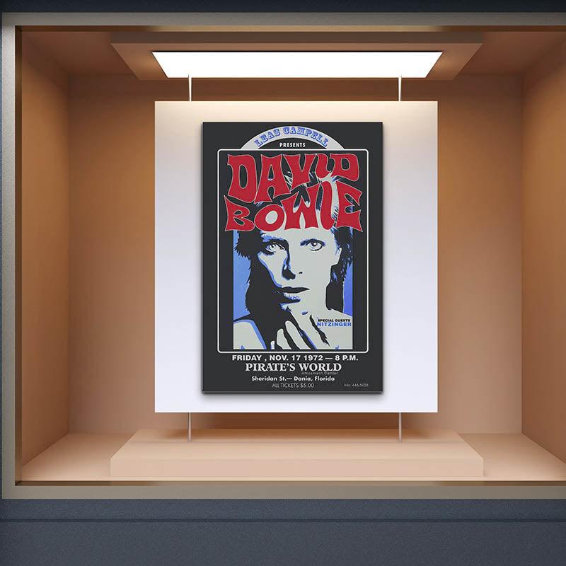 Affiche Concert David Bowie - Montableaudeco