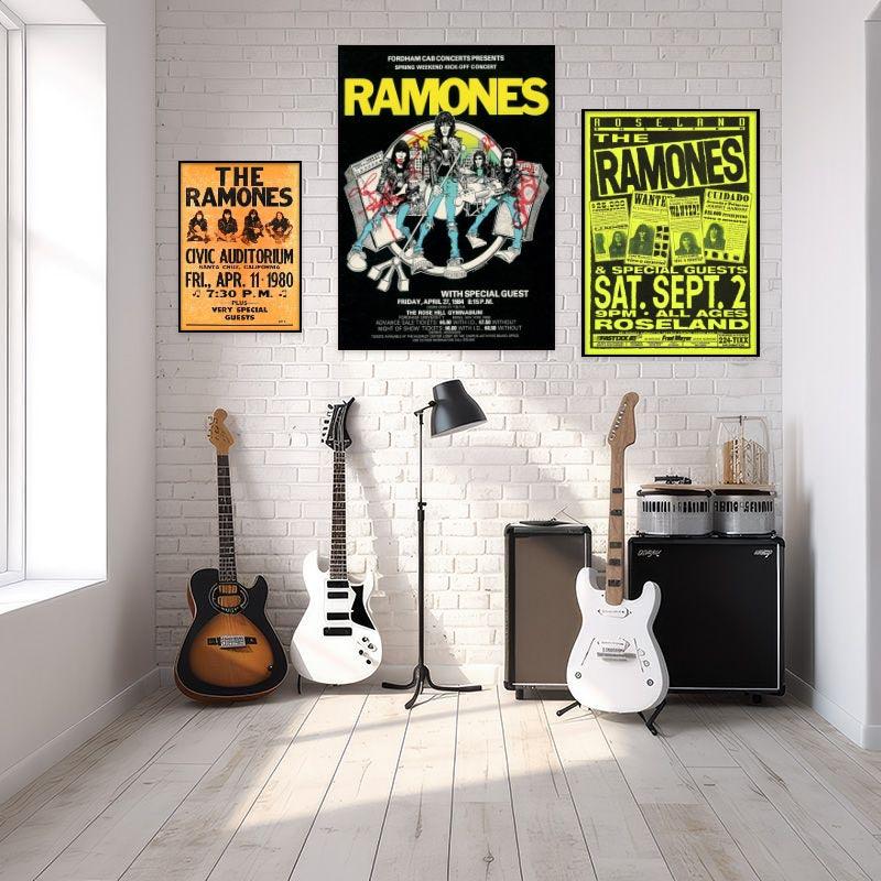 Affiche Concert Ramones - Montableaudeco