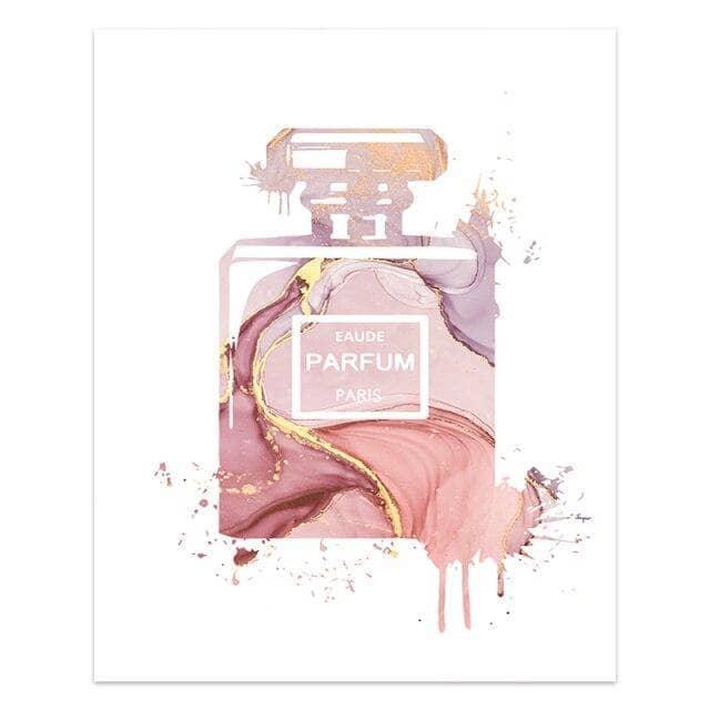 Affiche Fashion Le Parfum Collection 7 Pièces - Montableaudeco