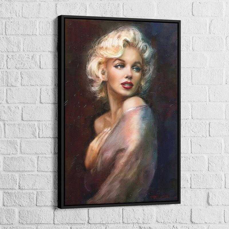 Tableau Marilyn Monroe Painting - Montableaudeco
