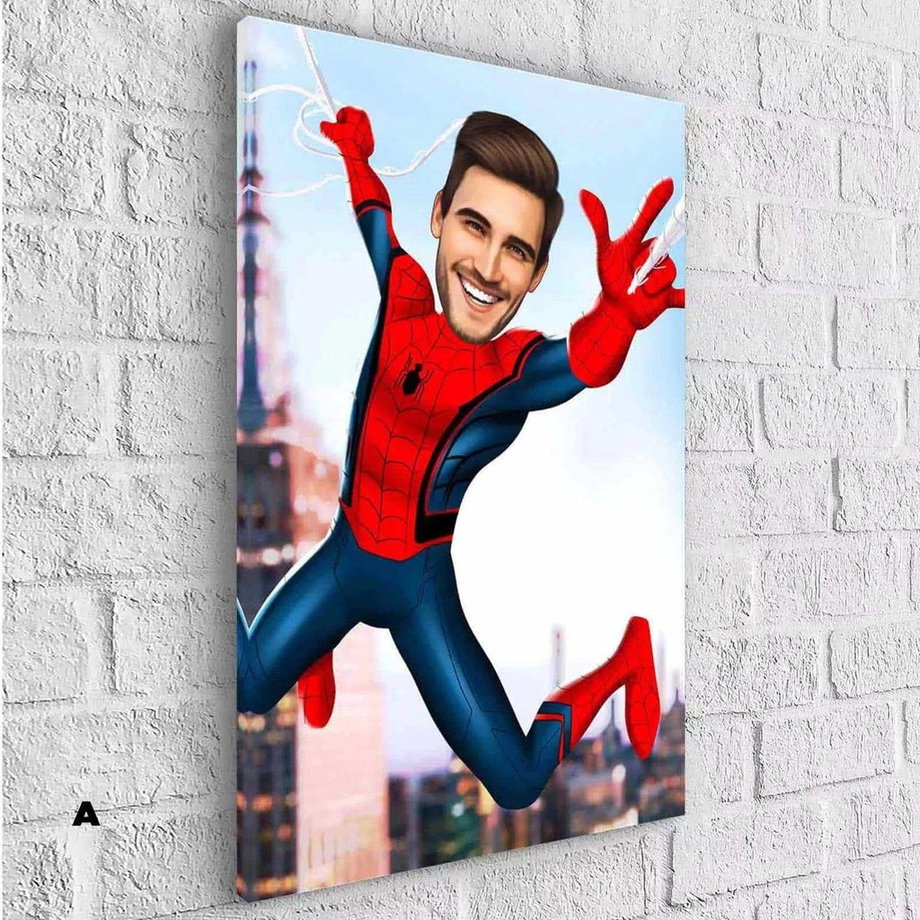 Tableau Personnalisable Super Héros Spiderman - Montableaudeco