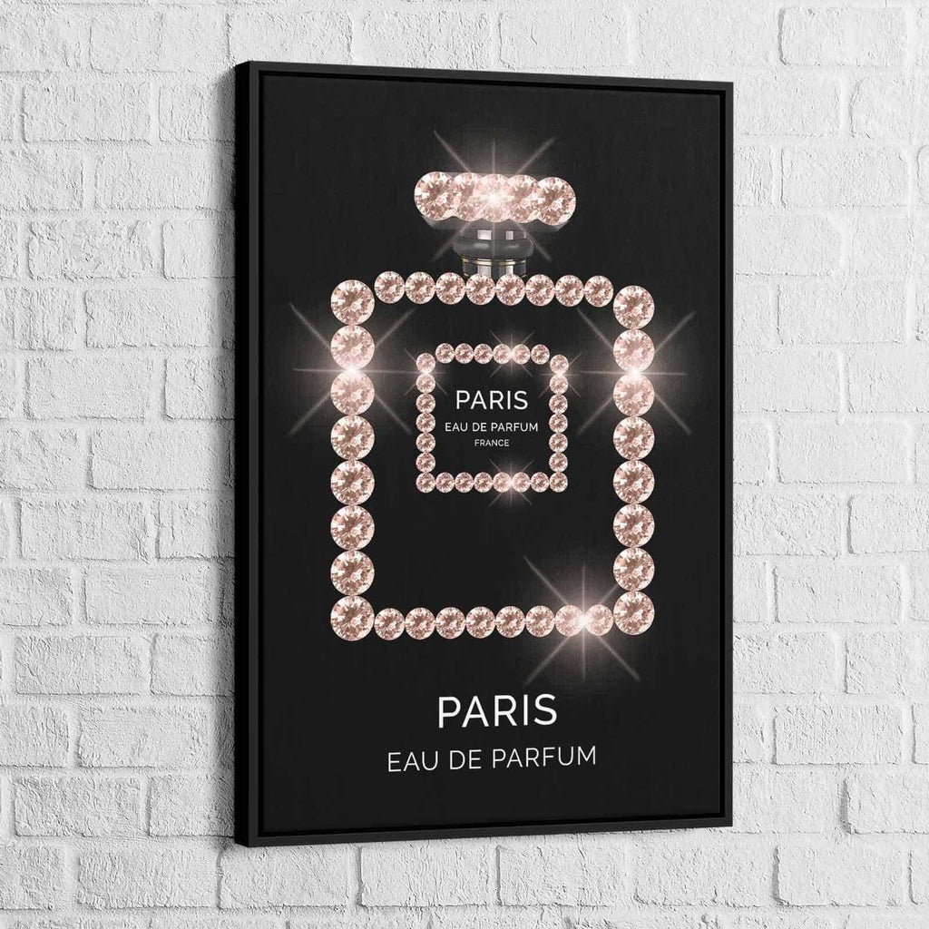 Tableau Fashion Parfum de Paris Diamant - Montableaudeco