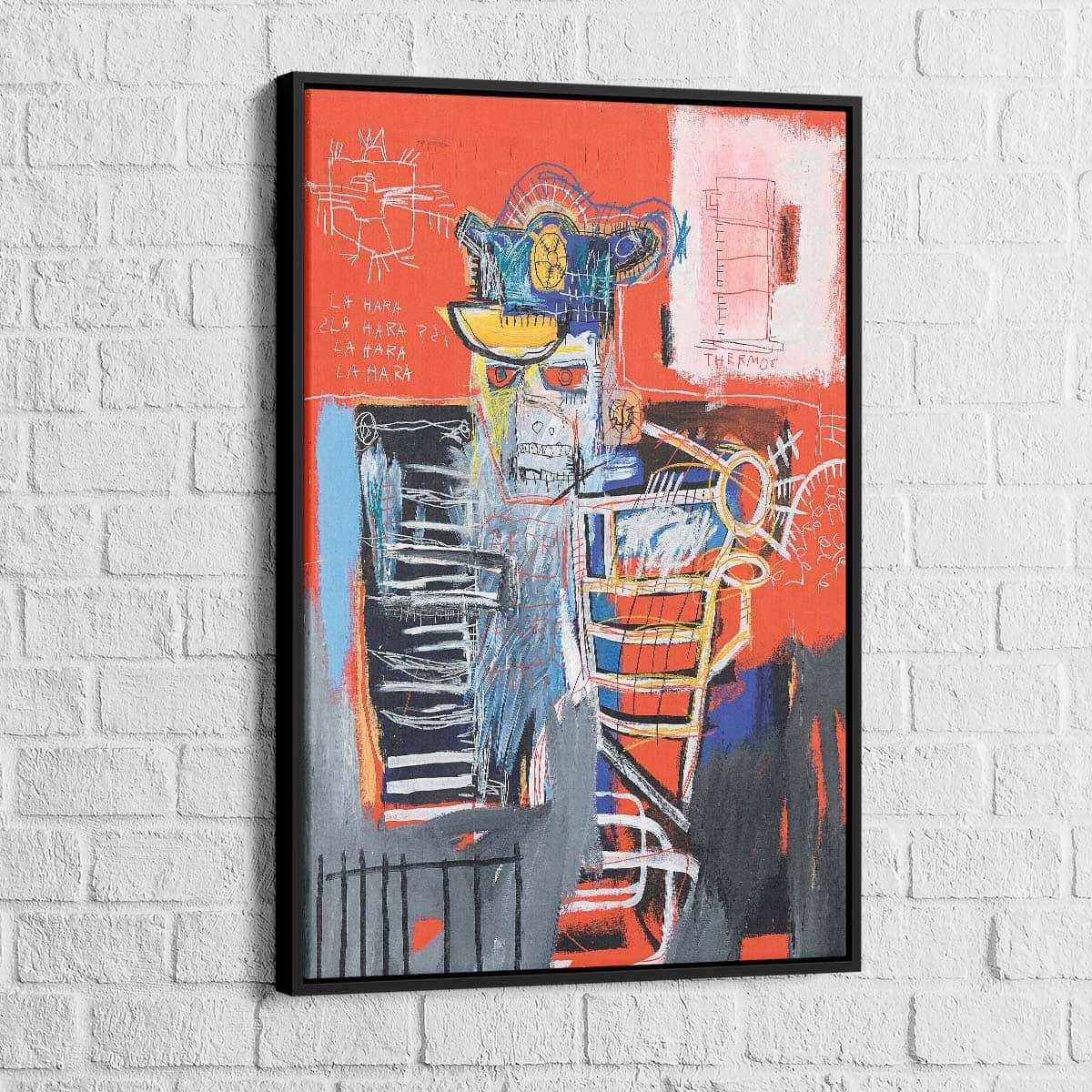 Tableau Jean Michel Basquiat La Hara - Montableaudeco