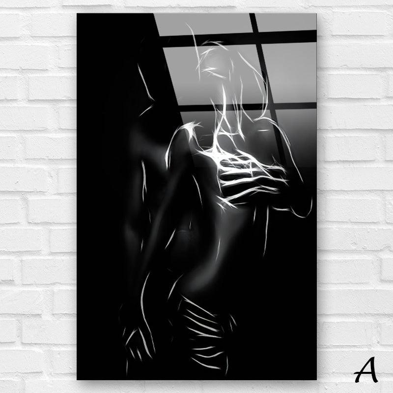 Tableau Sexy Le Noir et Blanc Le Tableau Discount Montableaudeco