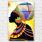 Tableau Afrique Femme Traditionnelle - Montableaudeco