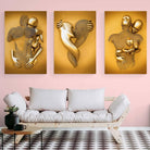 Tableau 3D Un Amour Or - Montableaudeco