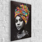 Tableau Afrique Femme Graffiti - Montableaudeco