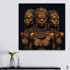 Tableau Afrique Femme Guerière Collection - Montableaudeco 8