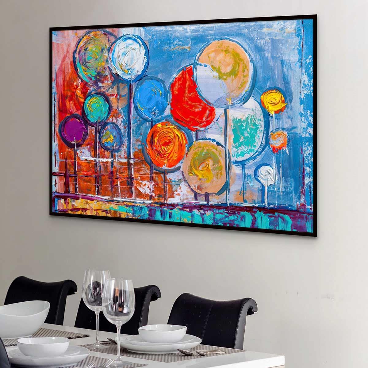 Tableau Arbre Coloré - Montableaudeco