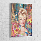 Tableau Bardot Graffiti - Montableaudeco