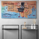 Tableau Basquiat Culpabilité of Gold Teeth - Montableaudeco