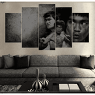 Tableau Bruce Lee Noir et Blanc - Montableaudeco