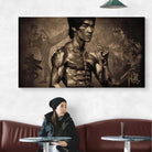 Tableau Bruce Lee XXL - Montableaudeco