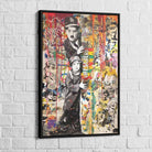 Tableau Charlie Chaplin et le Kid - Montableaudeco