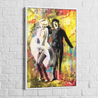 Tableau Charlie Chaplin & Marilyn Monroe - Montableaudeco