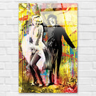 Tableau Charlie Chaplin & Marilyn Monroe - Montableaudeco