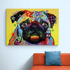 Tableau Chien Carlin Moderne - Montableaudeco