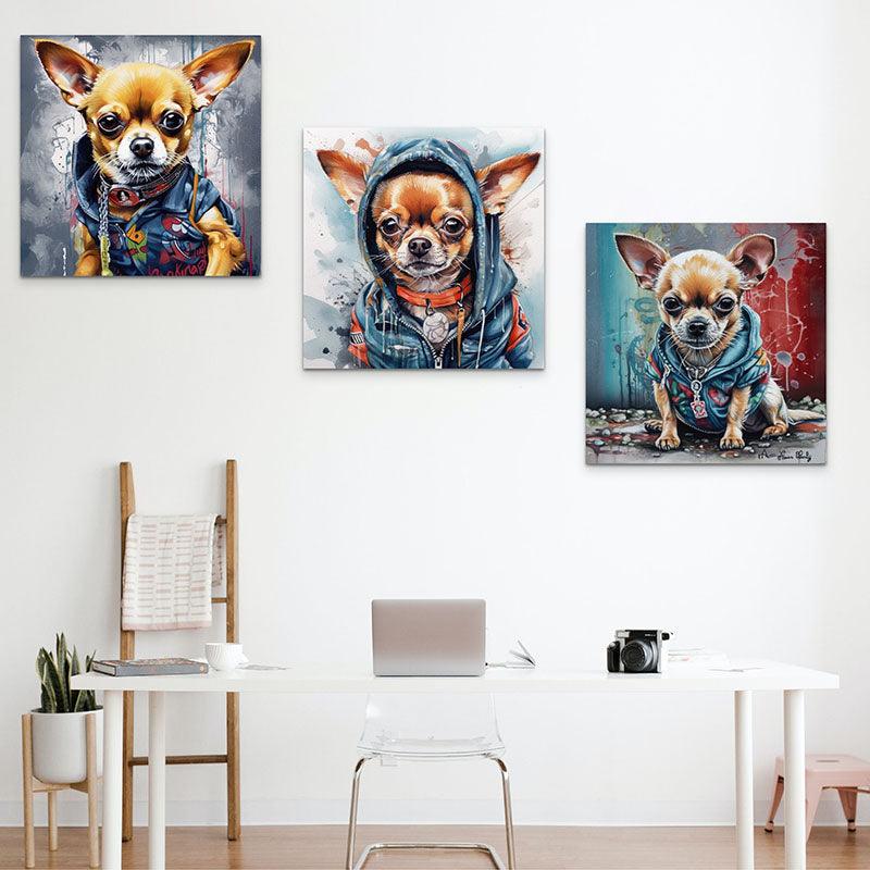 Tableau Chihuahua Mignon - Montableaudeco