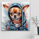 Tableau Chihuahua Mignon - Montableaudeco