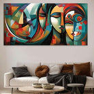 Tableau Contemporain Les Femmes - Montableaudeco