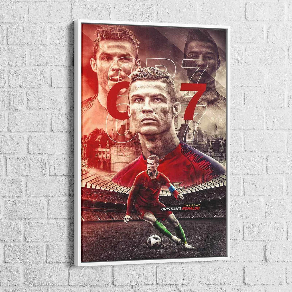 Tableau Cristiano Ronaldo CR7 Légende - Montableaudeco