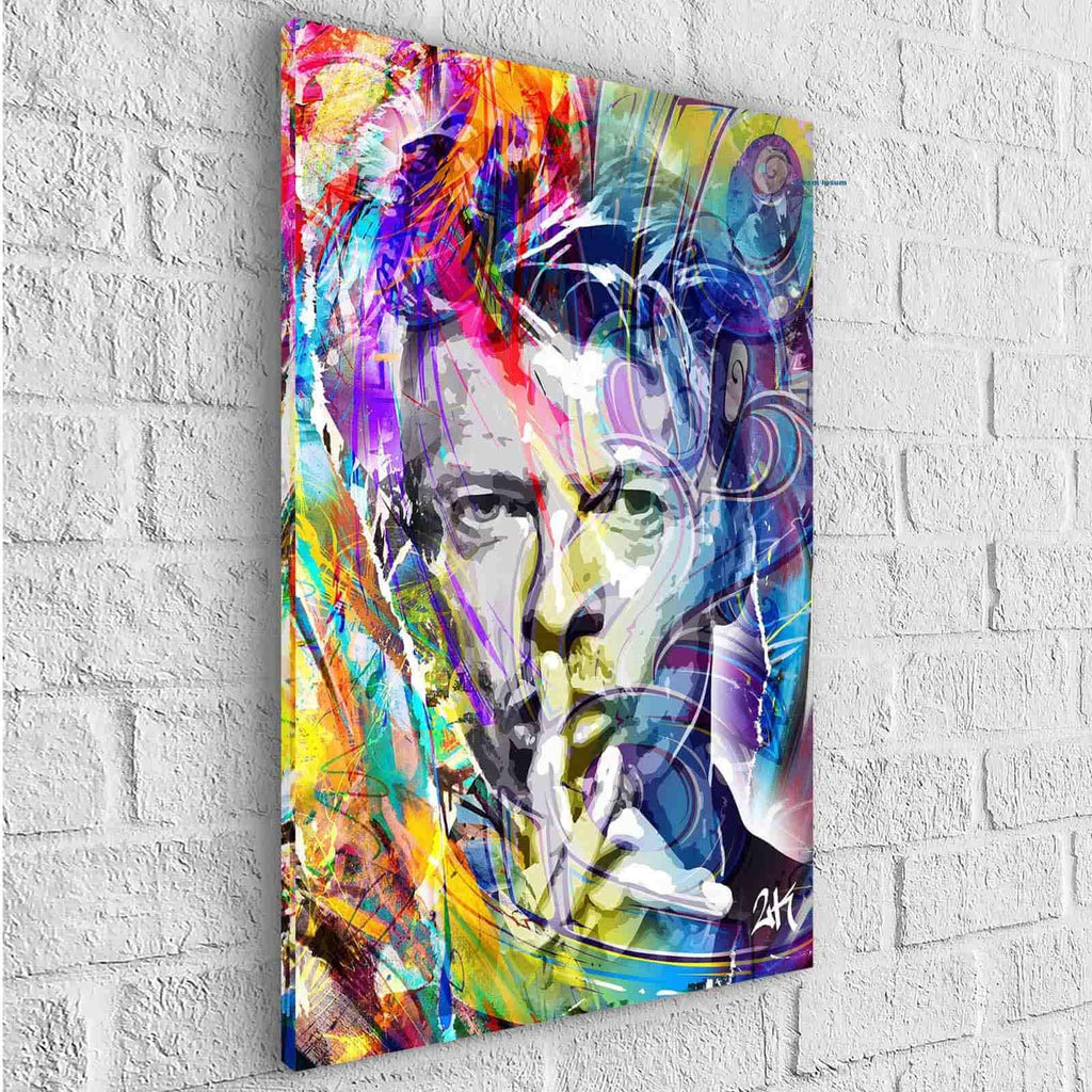 Tableau David Bowie Graffiti Street - Montableaudeco