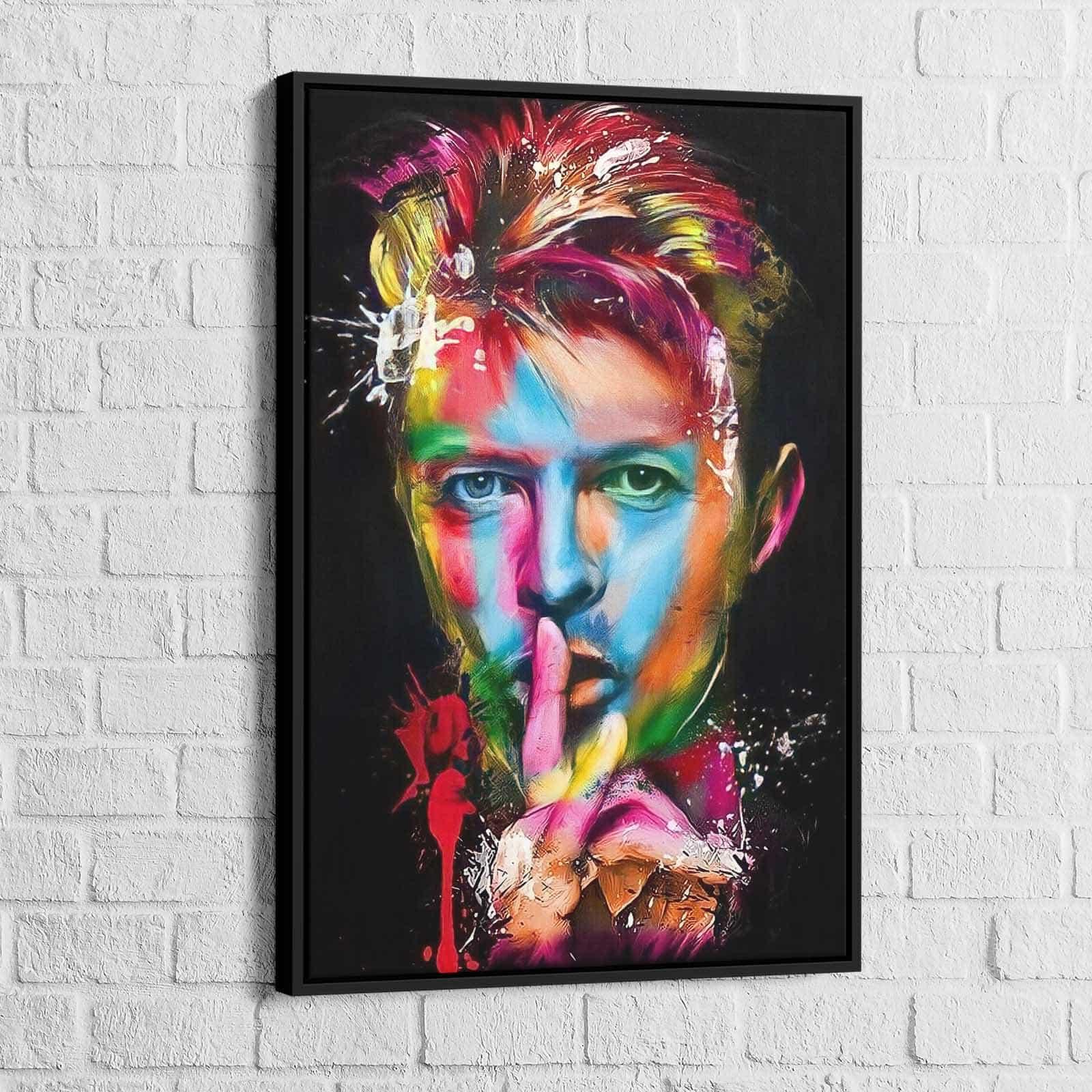 Tableau David Bowie Le Portrait Pop - Montableaudeco