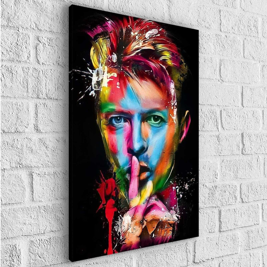 Tableau David Bowie Le Portrait Pop - Montableaudeco