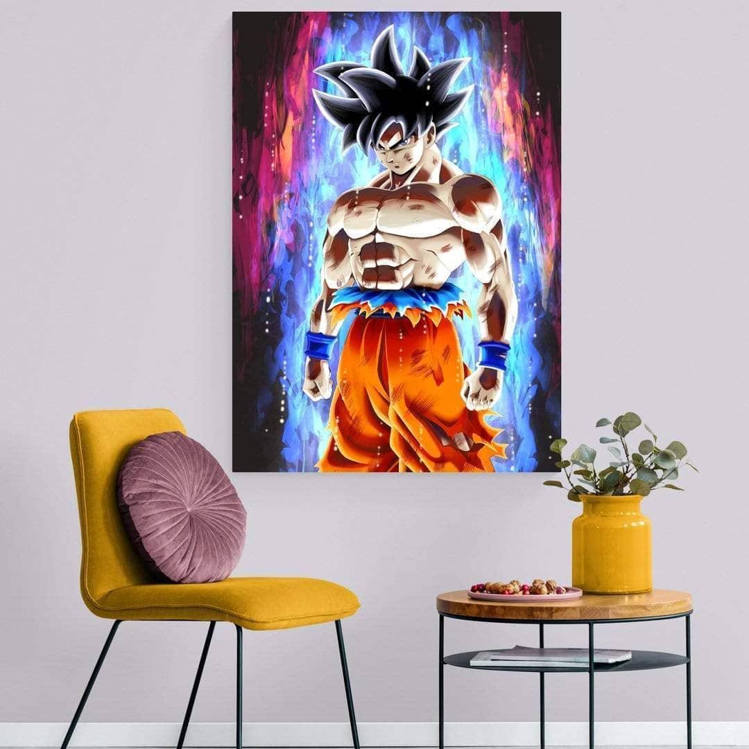 Tableau Dragon Ball Goku Painting - Montableaudeco