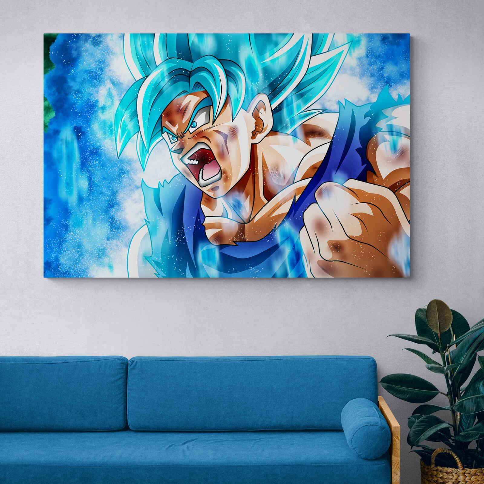 Tableau Dragon Ball La fureur de Goku - Montableaudeco