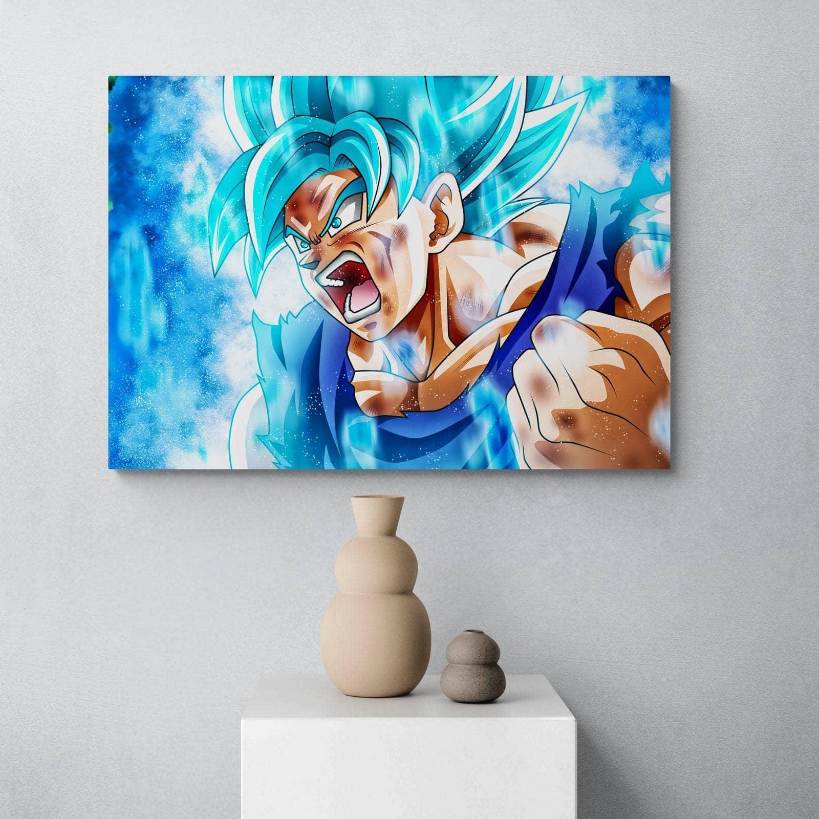 Tableau Dragon Ball La fureur de Goku - Montableaudeco