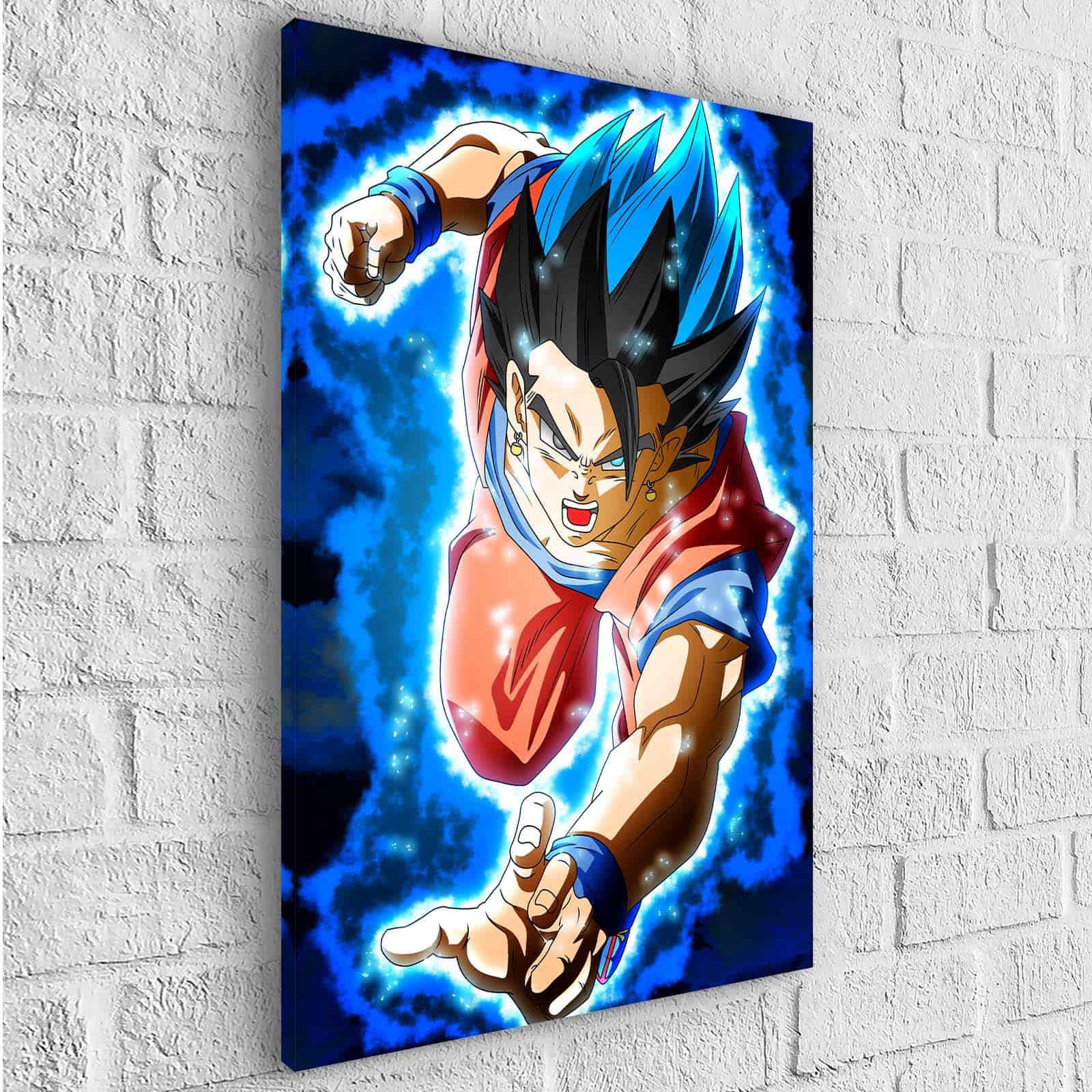 Tableau Dragon Ball Sangoku L'attaque - Montableaudeco