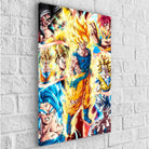 Tableau Dragon Ball Sangoku Saiyan Story - Montableaudeco