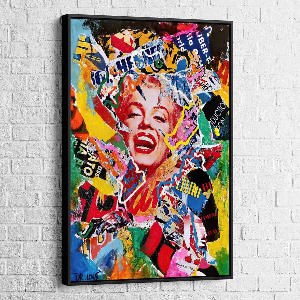 Tableau Fashion Marilyn Monroe Paper - Montableaudeco