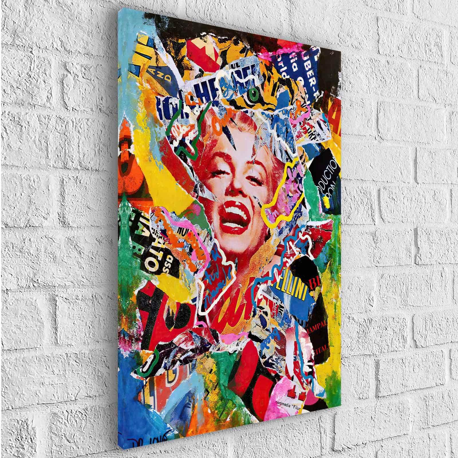 Tableau Fashion Marilyn Monroe Paper - Montableaudeco