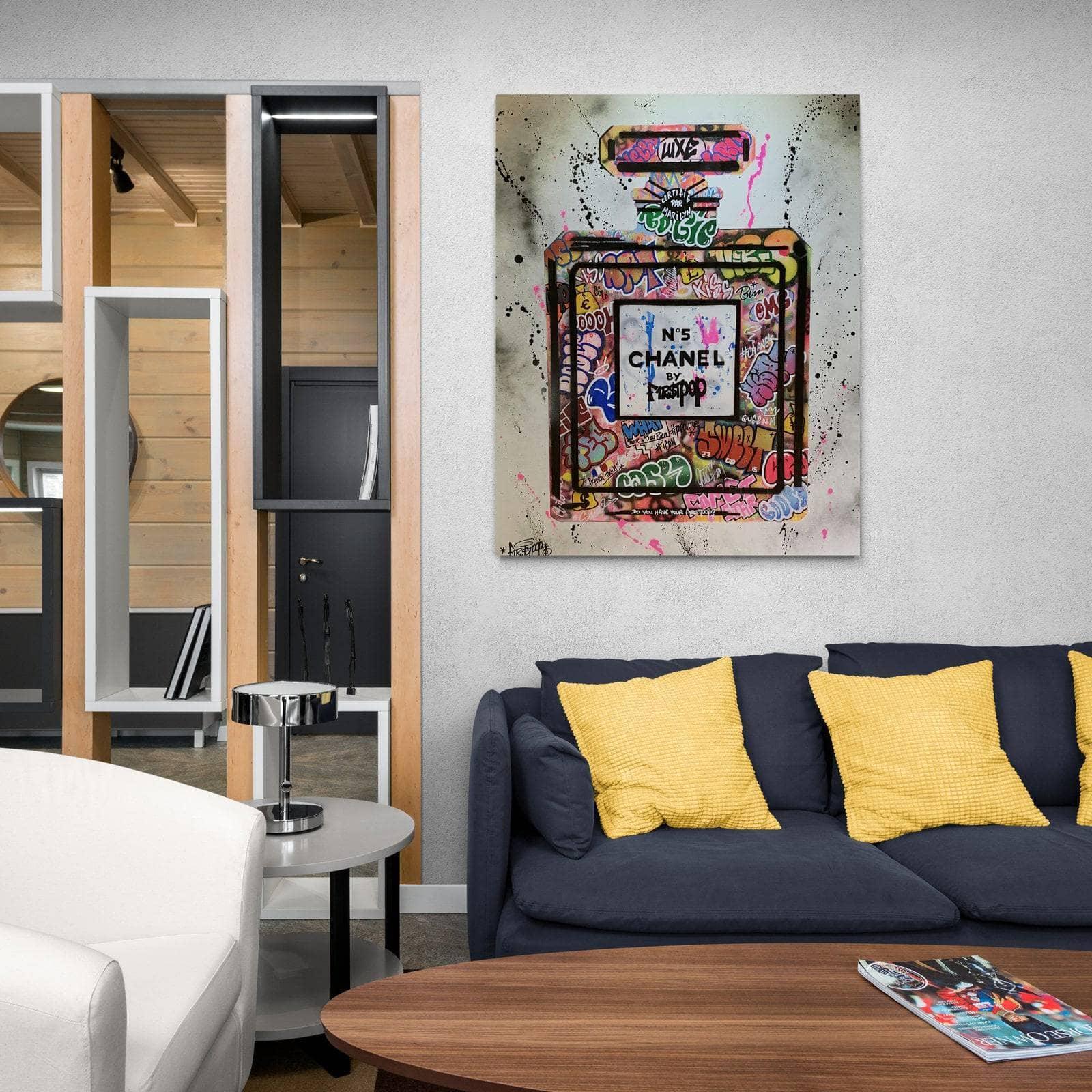 Chanel painting | Discount Decoration – Montableaudeco
